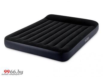 Надувной матрас для сна Intex 152x203x25cm 64150 двуспальный со встроенным насосом