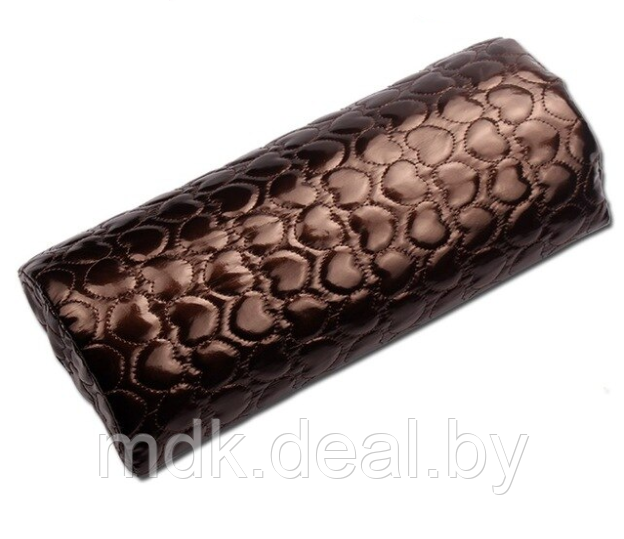 Подушка для маникюра прямоугольная округлая (коричневая) - фото 1 - id-p90951698