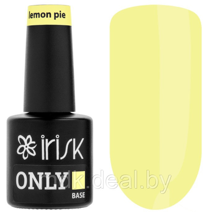 База каучуковая цветная Irisk Only Base, 10мл (02 Lemon pie) - фото 1 - id-p152018794