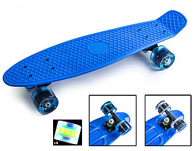 Акция! Пенниборд скейтборд Penny board  скейт детский 55x15 см, высокопрочный пластик, колеса полиуретан