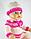 Одежда для куклы Baby Born - Розовая нежность Krispy Handmade розовая, фото 2