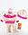 Одежда для куклы Baby Born - Розовая нежность Krispy Handmade розовая, фото 5