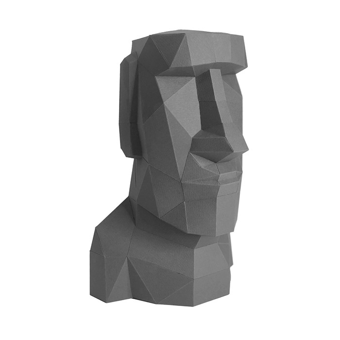 Моаи. 3D конструктор - оригами из картона - фото 3 - id-p152050069