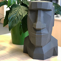 Моаи. 3D конструктор - оригами из картона, фото 2