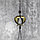 Музыка ветра металл 1 колокол "Карпы" 51х5х5 см, фото 2