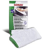 Салфетка из микрофибры для обивки и кожи 40х40 см 1шт Sonax 04168000