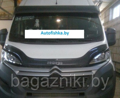 Дефлектор капота Vip tuning Citroёn Jumper с 2014 /Peugeot Boxer/Fiat Ducato - фото 2 - id-p152070596