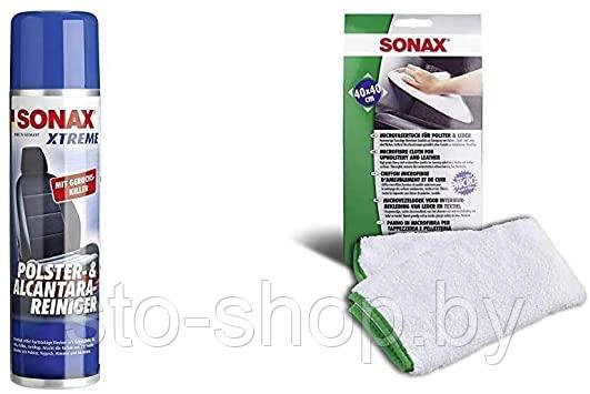 Салфетка из микрофибры для обивки и кожи 40х40 см 1шт Sonax 04168000 - фото 2 - id-p152071679