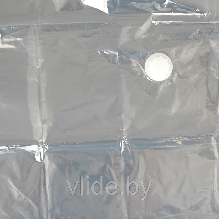 Вакуумный пакет для хранения вещей, 80×130 см, прозрачный - фото 4 - id-p152073554