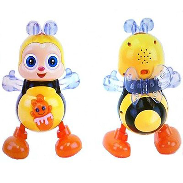 Музыкальная игрушка Танцующая пчелка со светом YJ-3006 - фото 4 - id-p152073674