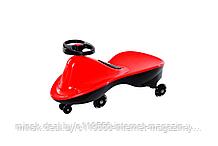 Машинка детская с полиуретановыми колесами «БИБИКАР СПОРТ» красный