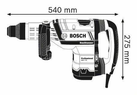 Отбойный молоток с патроном SDS-max GSH 7 VC Professional - фото 2 - id-p13540135