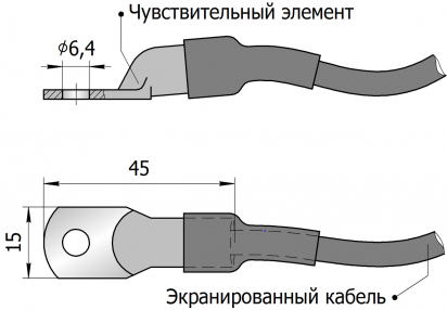 Датчик температуры привинчиваемый ST01-45G15-Pt100-CU - фото 2 - id-p152081476