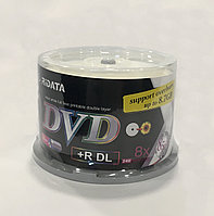 Диски DVD+R DL двухслойный 8.5 GB Ridata (под печать)