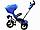 Lexus Trike Baby Comfort синий - детский трехколесный велосипед с ручкой, фото 3