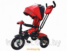 Lexus Trike Baby Comfort красный - детский трехколесный велосипед с ручкой