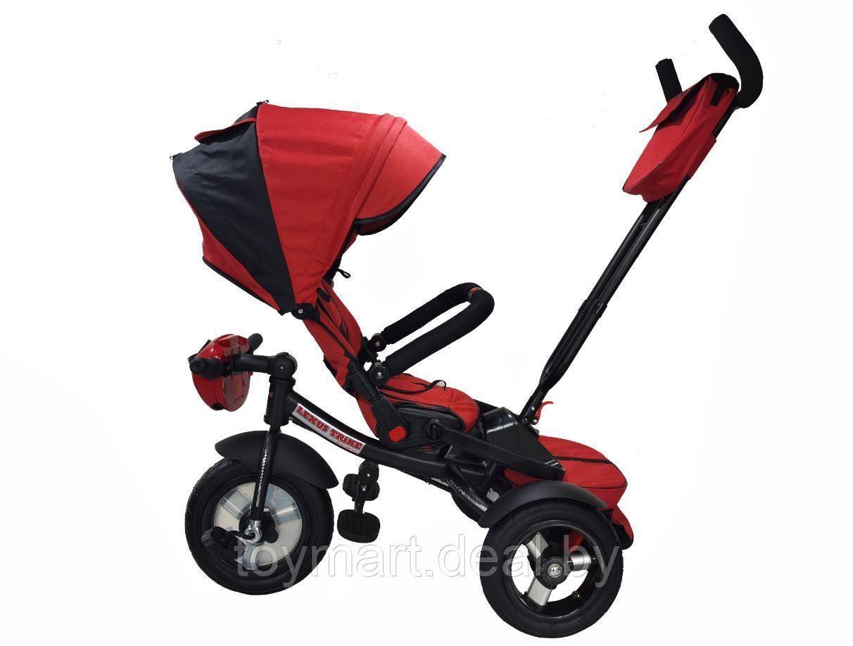 Lexus Trike Baby Comfort красный - детский трехколесный велосипед с ручкой - фото 3 - id-p152097046