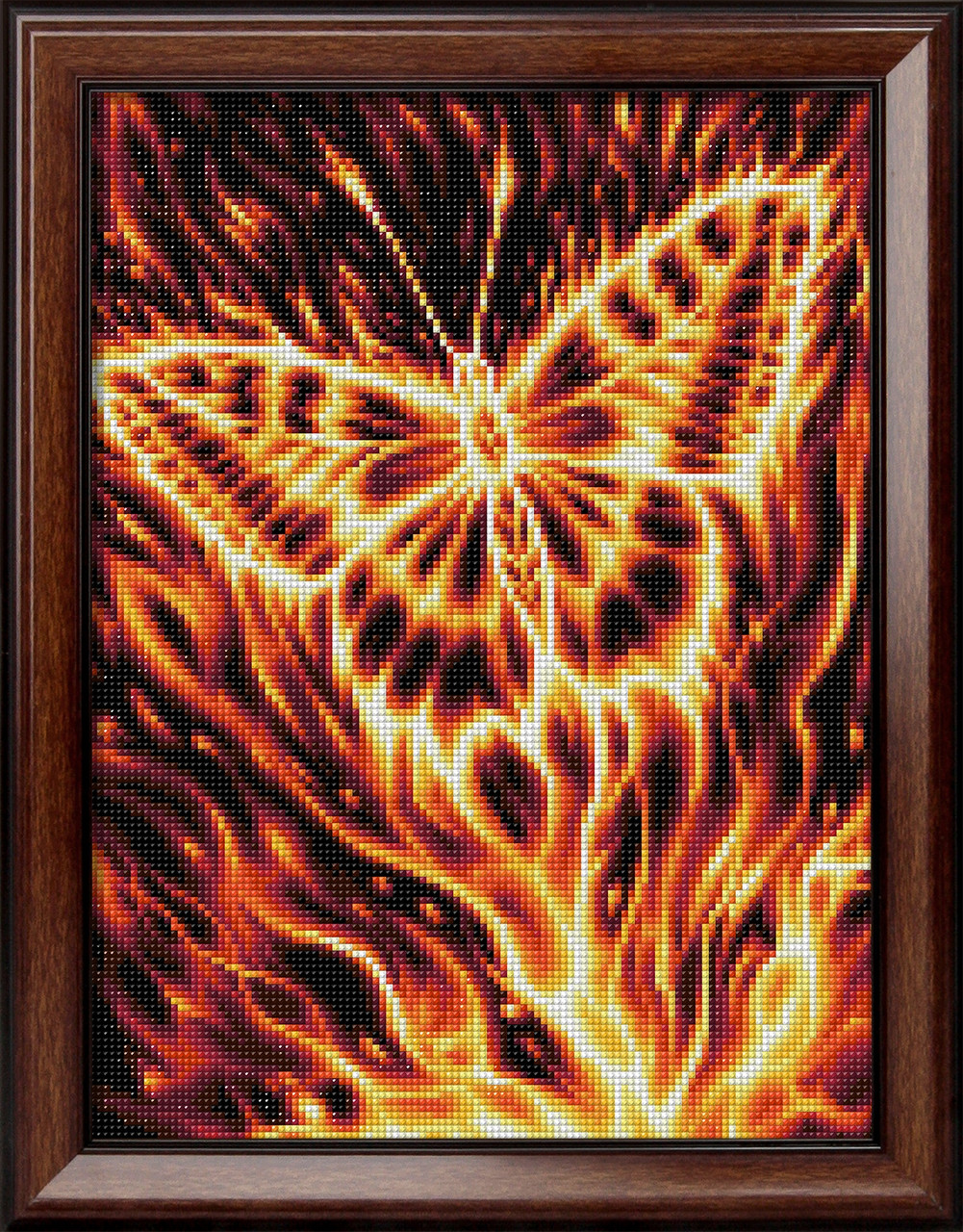 Картина стразами "Огненная бабочка" - фото 1 - id-p152111226