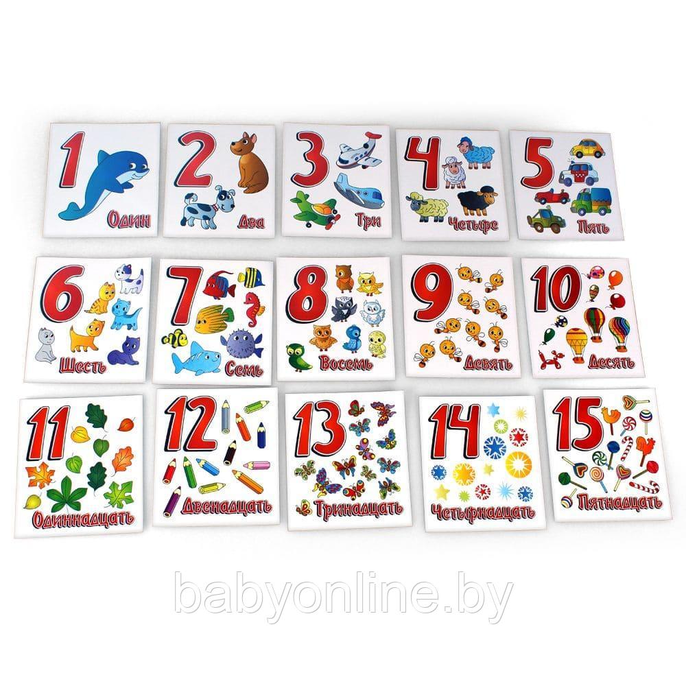 Игра детская настольная IQ карточки Цифры арт 1909H - фото 1 - id-p152115199