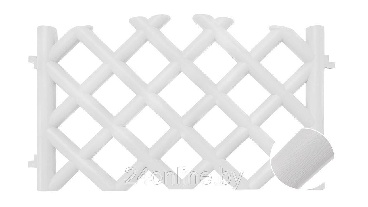 Забор декоративный "BAROKKO" №5 белый - фото 1 - id-p152117526