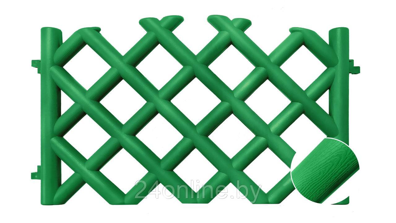 Забор декоративный   "BAROKKO" зеленый