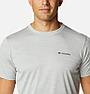 Футболка мужская Columbia Zero Rules™ Short Sleeve Shirt светло-серая, фото 5