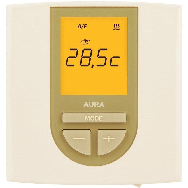 Программируемый терморегулятор теплого пола AURA VTC 770 , бежевый
