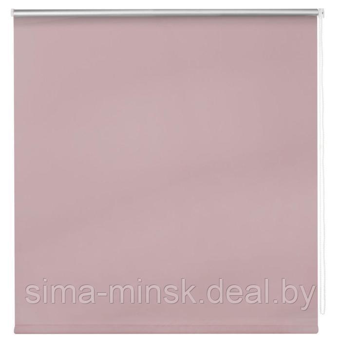 Рулонная штора блэкаут «Пыльная роза», 50х160 см, цвет розовый - фото 1 - id-p152151186