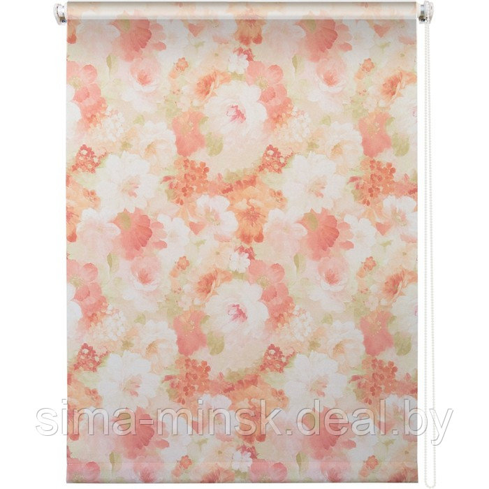 Рулонная штора «Пионы», 50 х 175 см, цвет розовый - фото 1 - id-p152151412