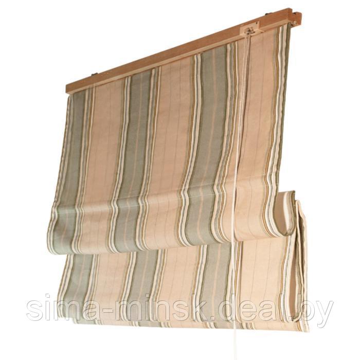 Римская штора «Скансен», размер 120х160 см - фото 3 - id-p152150993