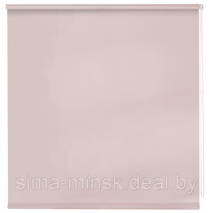 Рулонная штора «Пыльная роза», 80х160 см, цвет розовый - фото 1 - id-p152151198