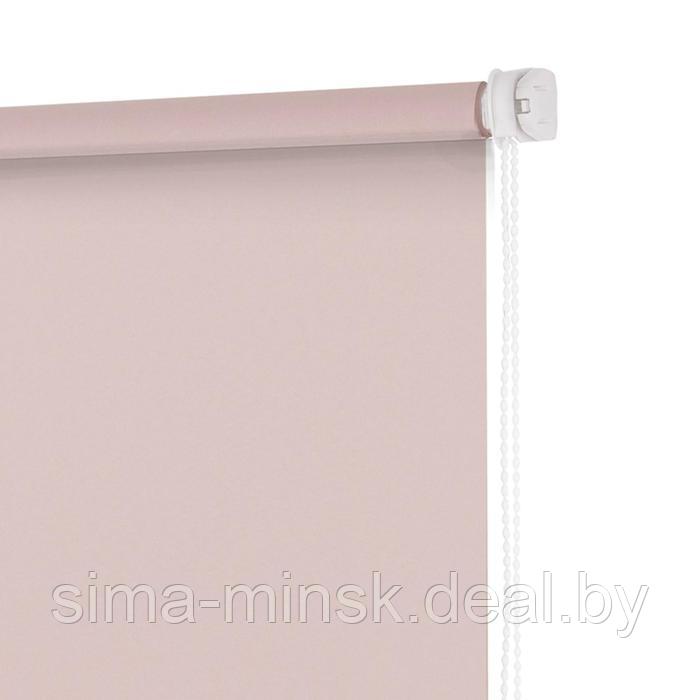 Рулонная штора «Пыльная роза», 80х160 см, цвет розовый - фото 2 - id-p152151198