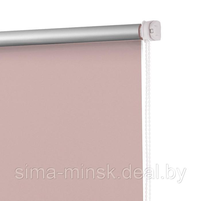 Рулонная штора блэкаут «Пыльная роза», 40х160 см, цвет розовый - фото 2 - id-p152151040