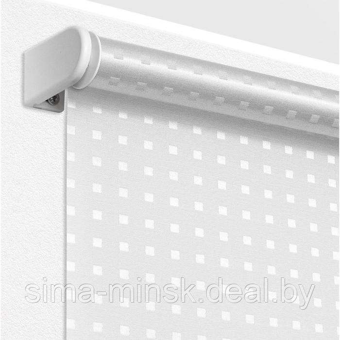 Рулонная штора «Плаза», 85 х 175 см, цвет белый - фото 4 - id-p152151763