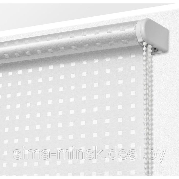 Рулонная штора «Плаза», 85 х 175 см, цвет белый - фото 5 - id-p152151763