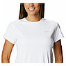 Футболка женская Columbia W Zero Ice Cirro-Cool™ SS Shirt белая, фото 5