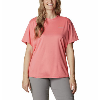 Футболка женская Columbia W Zero Ice Cirro-Cool™ SS Shirt розовая