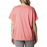 Футболка женская Columbia W Zero Ice Cirro-Cool™ SS Shirt розовая, фото 2