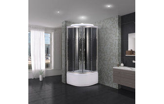 Душевая кабина Niagara 90*90*215 с крышей (тонированная) NG-7508-14, фото 2