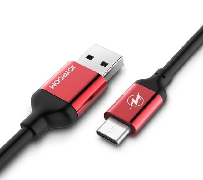 Кабель USB 2.0 Type-C Joyroom JR-S318 OD4.5 2,4A 3 метра черный - фото 3 - id-p102602940