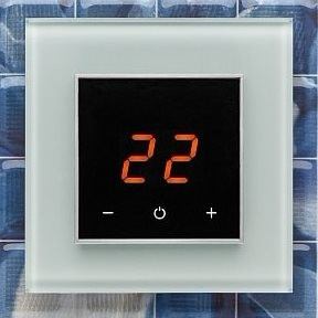 Терморегулятор теплого пола AURA ORTO , 3 цвета White Soft - фото 1 - id-p152168921