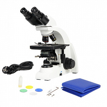 Микроскоп биологический Микромед 1 (2 LED inf.) - фото 5 - id-p152176490