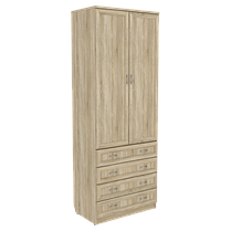 Шкаф для белья со штангой и ящиками арт. 103 система Гарун (6 вариантов цвета), фото 3