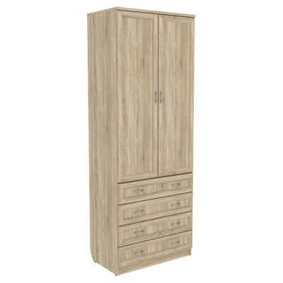 Шкаф для белья со штангой и ящиками арт. 103 система Гарун (6 вариантов цвета) - фото 3 - id-p117088206