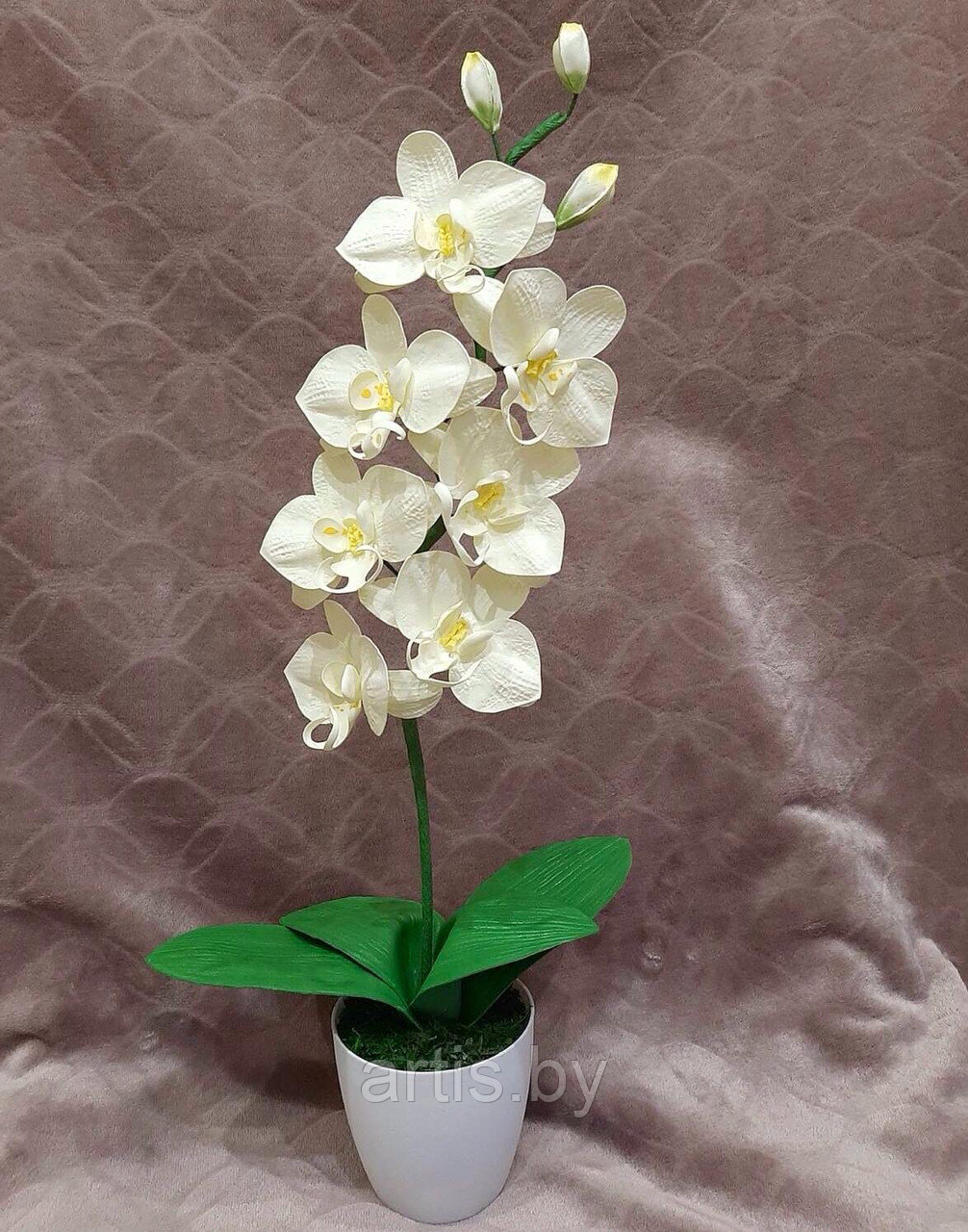 Искусственные орхидеи (1 ветка) - фото 4 - id-p152218043