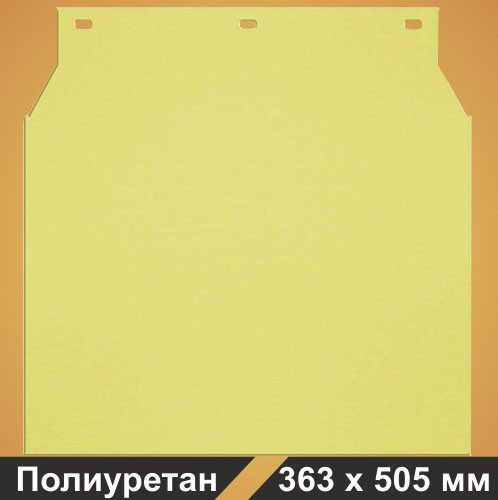 Коврик полиуретановый для TSS-WP60 TH/TL (363х505х5,7)