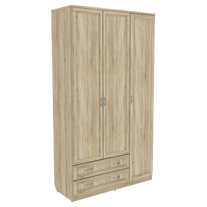 Шкаф для белья 3-х дверный арт. 114 система Гарун (6 вариантов цвета) - фото 2 - id-p117092609