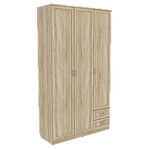 Шкаф для белья со штангой, полками и ящиками арт. 113  система Гарун (6 вариантов цвета), фото 3