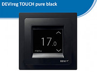 Программируемый терморегулятор Devireg Touch, 4 цвета Черный