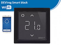 Беспроводной программируемый терморегулятор DEVI Devireg Smart Wi-Fi, 4 цвета Черный